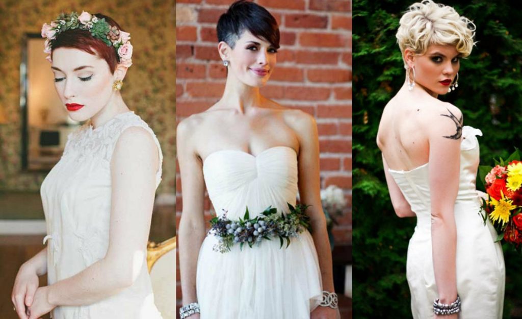 wedding pixie haircut